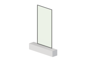 Paneles 3D - Panel [R] Verde con Marco completo