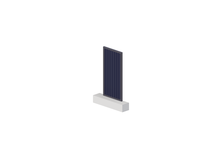 Panel solar 3D - Panel solar térmico - ACCA software Panel solar 3D - Panel solar térmico - ACCA software