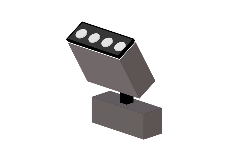 Spotlights and Floodlights 3D - 投影仪 - Platek - Target S -... Spotlights and Floodlights 3D - 投影仪 - Platek - Target S -...