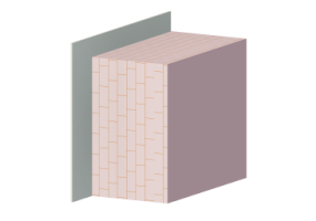 MLP02 - Decorative solid brick masonry