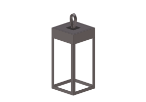 Lampe &agrave; sol 3D - Lampe portable - Platek - Eterea M - 9414219