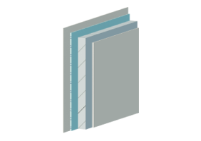 MPF04 - Paroi prefabriqué béton isolé