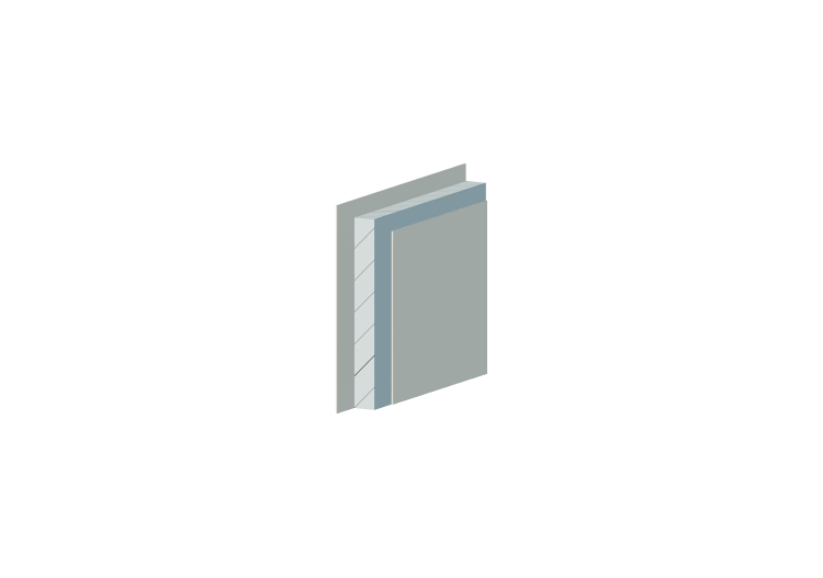 Panneau en béton non isolé - ACCA software Panneau en béton non isolé - ACCA software