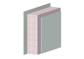 Stone block masonry