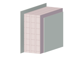 Mauerwerk aus Steinblöcke