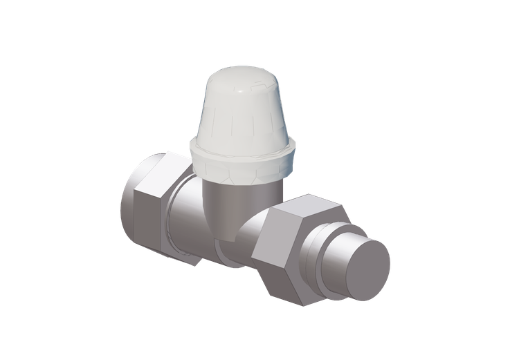 Gerader Detentor für Kupferrohre DN 10 (3/8") - Caleffi Gerader Detentor für Kupferrohre DN 10 (3/8") - Caleffi