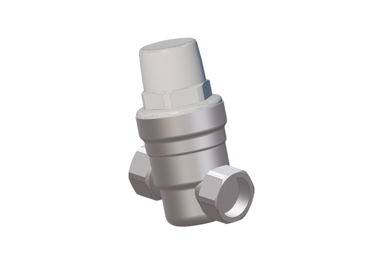 Angled pressure reducer DN 15 (1/2") - Caleffi Angled pressure reducer DN 15 (1/2") - Caleffi