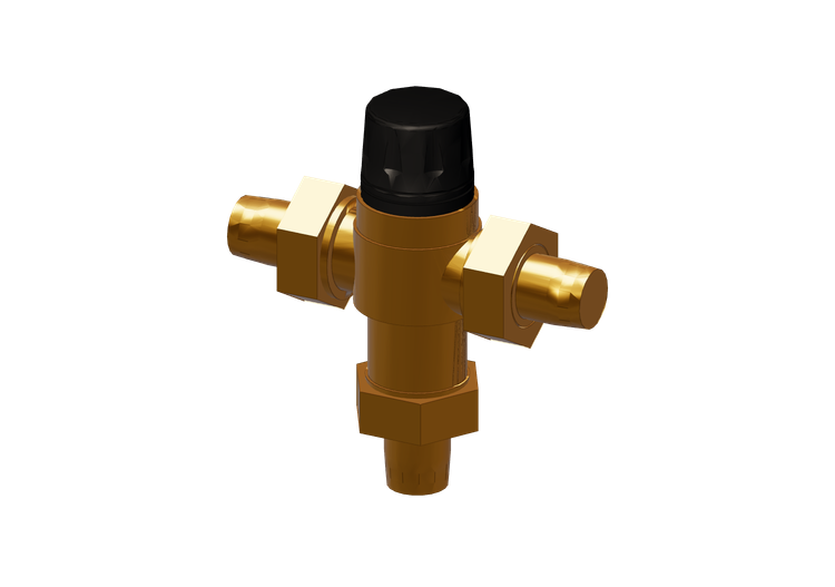 Miscelatore termostatico regolabile DN 20 (3/4") - Caleffi Miscelatore termostatico regolabile DN 20 (3/4") - Caleffi