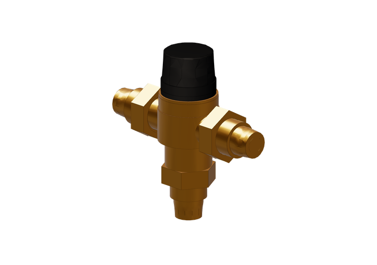 Misturador termostático regulável DN 25 (1") - Caleffi Misturador termostático regulável DN 25 (1") - Caleffi