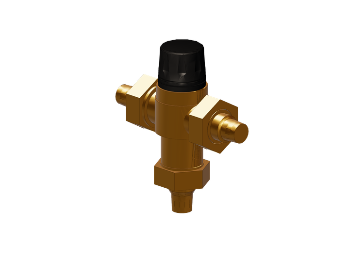 Misturador termostático regulável DN 15 (1/2") - Caleffi Misturador termostático regulável DN 15 (1/2") - Caleffi