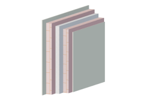 Curtain wall with air gap