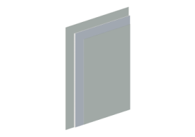 Standard-Gipskartonplatte aus 18 mm