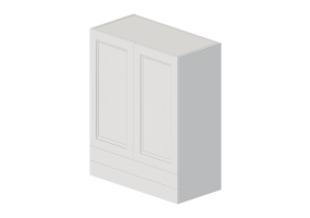 Colgantes 3D - Armario de pared de madera lacada - Ikea - Metod - Maximera - Axstad