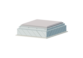 Gew&ouml;hnliche Betondecke