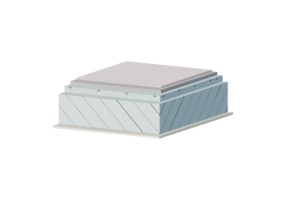 Gew&ouml;hnliche Betondecke