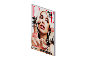 3D B&uuml;cher und Zeitschriften - Elle