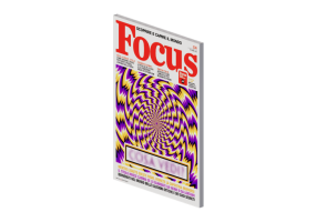 3D B&uuml;cher und Zeitschriften - Focus