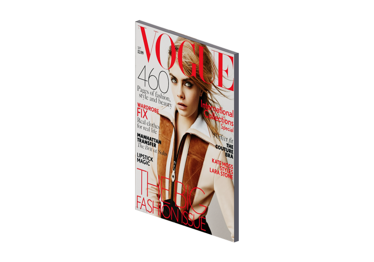 3D Bücher und Zeitschriften - Vogue - ACCA software 3D Bücher und Zeitschriften - Vogue - ACCA software