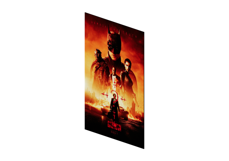 Impressões 3D - Cartaz The Batman - ACCA software Impressões 3D - Cartaz The Batman - ACCA software