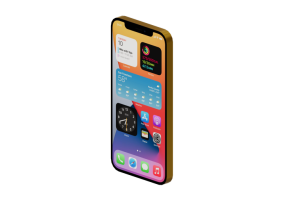 Portables et Ordinateurs 3D - iPhone 12 Pro Gold