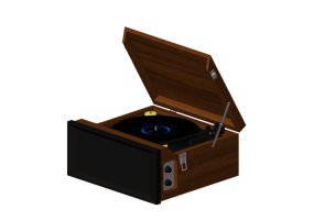 Audio e Video 3D - Giradischi vintage