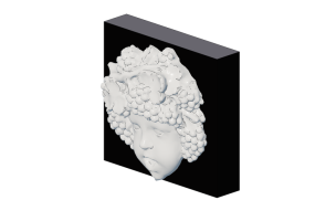 Sculture 3D - Testa di Bacco