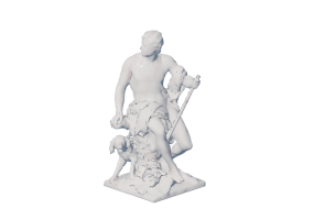 3D Sculptures - The Deer Hunter