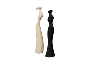 Esculturas 3D - Decora&ccedil;&otilde;es africanas