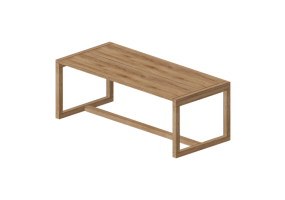 Tavoli 3D - Tavolo rettangolare - Nikari - Frame