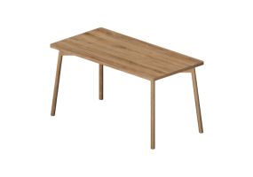 Tavoli 3D - Tavolo rettangolare - Nikari - Skandi