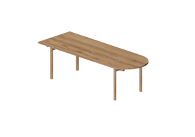 Mesas 3D - Mesa ovalada - Nikari - Basic