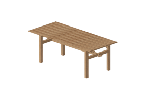 Tavoli 3D - Tavolo rettangolare - Nikari - Arkipelago - KVP10