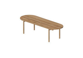 Mesas 3D - Mesa ovalada - Nikari - Basic