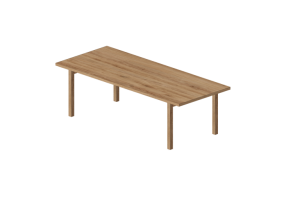 Tavoli 3D - Tavolo rettangolare - Nikari - Periferia