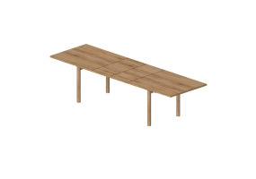 Tavoli 3D - Tavolo rettangolare - Nikari - Basic