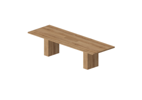 3D Tables - Rectangular table - Nikari - Linea - KVP11