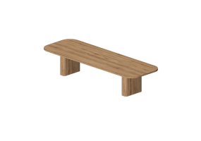 Mesas 3D - Mesa oval - Nikari - Linea - KVP11