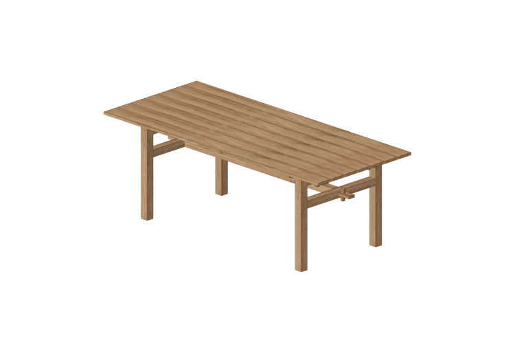3D Tables - Rectangular table - Nikari - Arkipelago -... 3D Tables - Rectangular table - Nikari - Arkipelago -...