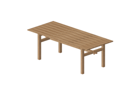 Tavoli 3D - Tavolo rettangolare - Nikari - Arkipelago - KVP10T