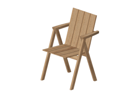 Sedie e Poltrone 3D - Sedia - Nikari - Arkipelago - KVTT1