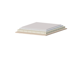 Solaio con tavolato e massetto
