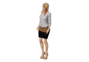 3D People - Amelia