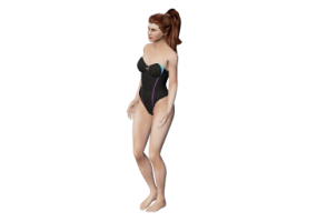 3D Menschen - Friederike