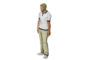 Pessoas 3D - Lucas