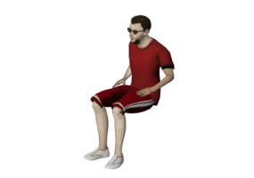 Pessoas 3D - Sim&atilde;o