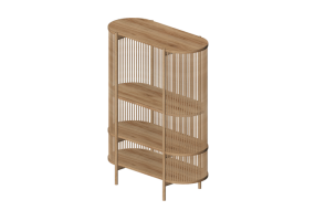 Librerie 3D - Mobile - Nikari - Bastone