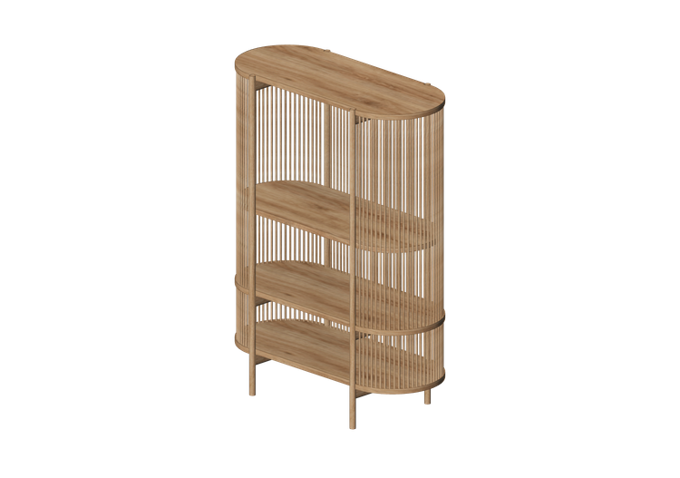 Librerías y Contenedores 3D - Mueble - Nikari - Bastone -... Librerías y Contenedores 3D - Mueble - Nikari - Bastone -...