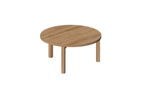 Tavoli 3D - Tavolo rotondo - Nikari - Periferia
