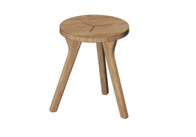 3D Tables - Round table - Nikari - August