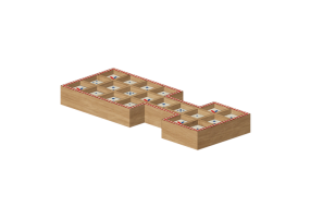 3D Tischspiele - Das Königliche Spiel von Ur